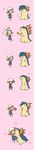  comic flower gift hg highres kotone kotone_(pokemon) long_image lyra pokemon pokemon_(game) pokemon_comic pokemon_hgss ss tall_image translated translation_request typhlosion 