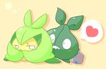  heart nettsuu no_humans pokemon pokemon_(creature) pokemon_(game) pokemon_bw swadloon trubbish 