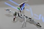  display dragon escaflowne escaflowne_(guymelef) figure mecha tenkuu_no_escaflowne wings 