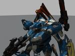  3d armored_core armored_core_nexus cannon cg energy_gun from_software laser_cannon laser_rifle mecha weapon 