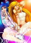  bad_anatomy highres jewelry lots_of_jewelry mr_chwadee panty_&amp;_stocking_with_garterbelt panty_(character) panty_(psg) stocking_(character) stocking_(psg) 