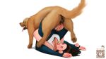 16:9 2025 4k absurd_res after_vaginal anal anal_penetration animal_genitalia animal_penis anus backsack balls bestiality bird_dog black_nose bodily_fluids breasts brown_hair brown_pawpads canid canine canine_genitalia canine_penis canis cleavage clothed clothing cum cum_drip cum_in_mouth cum_in_vagina cum_inside digital_media_(artwork) digital_painting_(artwork) domestic_dog drinking drinking_cum dripping duo erection exercise_clothing eyes_closed female female_penetrated feral feral_penetrating feral_penetrating_human fur genital_fluids genitals golden_retriever hair hi_res human human_on_feral human_penetrated humanoid_genitalia humanoid_vulva hunting_dog interspecies knot knot_root knotted_penis knotting long_hair lupaningyo male male/female male_penetrating male_penetrating_female mammal nude_male open_mouth painting_(artwork) partially_clothed_female partially_clothed_human pawpads penetration penile penile_penetration penis penis_in_ass qr_code realistic_feral retriever sex signature simple_background tan_body tan_fur text tongue unusual_position url vaginal vaginal_knotting vaginal_penetration vulva white_background widescreen