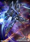 asymmetrical_dual_wielding battle battle_spirits beam_rifle commentary_request company_name copyright_notice delta_plus dual_wielding earth_federation energy energy_beam energy_gun energy_sword english_text explosion firing gundam gundam_unicorn holding holding_energy_gun holding_sword holding_weapon masukudo_(hamamoto_hikaru) mecha mecha_focus mobile_suit nebula no_humans official_art realistic red_eyes robot scene_reference science_fiction solo space star_(sky) sunrise_(company) sword thrusters war weapon zero_gravity 