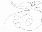  ambiguous_gender animated anthro belly charizard feral fin generation_1_pokemon generation_3_pokemon male morbidly_obese morbidly_obese_feral nintendo obese obese_feral oral_vore overweight overweight_feral overweight_male pokemon pokemon_(species) simple_background solo swallowing swampert video_games vore weight_gain white_belly white_body white_skin zephy_03 