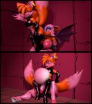  anal anal_vore anthro belly belly_expansion canid canine chiropteran duo expansion female female_prey forced fox girly_pred hi_res looking_pleasured male male/female male_pred mammal md0024 miles_prower mobian_bat mobian_fox mobian_pred mobian_prey rouge_the_bat sega sonic_the_hedgehog_(series) unwilling_prey unwilling_vore vore willing_pred willing_vore 