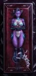  2019 android anthro artist_name black_body black_hair blue_clitoris blue_markings clitoris eyes_closed female flower front_view full-length_portrait genitals grey_body grey_pussy hair hi_res himeragoldtail holding_flower holding_object lying machine markings mouth_closed nude on_back plant portrait purple_body pussy robot solo species_request white_flower 