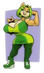  activision ami_bandicoot anthro bigdad breasts cleavage clothed clothing crash_bandicoot_(series) crash_team_racing_(series) crash_team_racing_nitro-fueled female solo thick_thighs video_games wide_hips 
