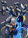  anthro clothing dragon genitals goo_(disambiguation) hi_res hypno_(disambiguation) hypnosis hypnovember latex merging mind_control penis possession raining rubber suit takeover talen teryx teryx_commodore 