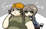  1girl amane_suzuha blood chan_co hashida_itaru lowres nosebleed steins;gate 