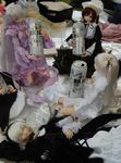  alcohol barasuishou beer doll kirakishou party photo picnic rozen_maiden suigintou suiseiseki 