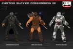 alternate_costume amid_evil arm_blade armor axe barbarian battle_axe blade commission copyright_name corvo_attano crossover dishonored dishonored_2 doom_(series) doom_eternal doomguy fantasy glowing_staff gun helm helmet highres knife mage_staff male_focus mask military military_uniform nate_welch pilot_(titanfall_2) power_suit science_fiction second-party_source skull_mask soldier staff sword the_champion_(amid_evil) titanfall_(series) titanfall_2 uniform warrior weapon 
