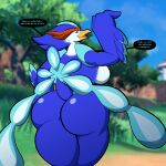  butt female hi_res nintendo pokemon quaquaval video_games 