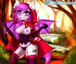  anthro bat_pony caliluminos clothed clothing equid equine female hasbro hi_res hoodie horse invalid_tag lingerie mammal my_little_pony pony solo topless topwear ych 