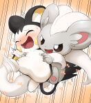  absurd_res ambiguous_gender bodily_fluids cinccino duo emolga from_behind_position generation_5_pokemon hi_res looking_pleasured nintendo pokemon pokemon_(species) sex smile tears tickle_fetish tickling tickling_feet video_games vitamin_t 