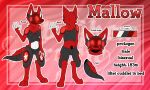  5:3 absurd_res english_text fur hi_res machine male protogen red_body red_fur smile solo text visor 