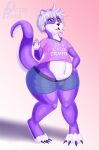  anthro asher_the_otter bottomwear bubbly bulge butt clothing digitigrade eyewear fan_character girly glasses hi_res invalid_tag lutrine mammal mustelid optixpanda shorts slightly_chubby thick_thighs wide_hips 