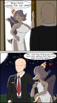  &lt;3 9:16 anon_(snoot_game) anthro arsenic_iii bald clothed clothing comic crossgender dialogue dinosaur door doorframe dress duo english_text feathered_wings feathers featureless_face female goodbye_volcano_high grey_body hair half_shaved_head hi_res human kissing long_snout male mammal moon naser_(gvh) necktie night pterodactylus pterosaur reptile scalie sequence skimpy_dress snoot_game_(fan_game) snout speech_bubble suit text video_games wings yellow_eyes 
