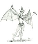  2022 anthro baron_engel beverage bikini bikini_top bottomwear breasts clothing cutoffs daisy_dukes denim denim_clothing dragon feet female food friendship_is_magic graphite_(artwork) grass greyscale hasbro hi_res holding_beverage holding_object horn hotpants humanoid_feet meat membrane_(anatomy) membranous_wings monochrome multicolored_body my_little_pony navel open_mouth open_smile pencil_(artwork) plant plantigrade sausage scalie shorts simple_background smile smolder_(mlp) solo swimwear traditional_media_(artwork) two_tone_body wings 