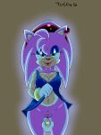  amy_rose bedroom_eyes big_breasts breasts clothed clothing clothing_lift dress dress_lift eulipotyphlan female fingers hairstyle_change hedgehog hi_res makeup mammal narrowed_eyes piercing roughlove69 seductive sega solo sonic_the_hedgehog_(series) tongue tongue_out 