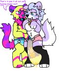  animal_genitalia anime_eyes anthro blue_body blue_eyes blue_fur bodily_fluids breasts canid canine canis clothed clothing collar cute_expression diaper diaper_fetish diaper_fur diaper_only domestic_dog dominant dominant_anthro dominant_male duo eyelashes felid female feralmunchies fur genital_fluids genitals hair half-erect horny husky hybrid leggings legwear machairodontine male male/female mammal nordic_sled_dog nude pantherine pattern_diaper paws peeing peeing_in_diaper penile_spines penis pink_body pink_fur pissing_contest purple_body purple_fur questionable_consent raised_paw raised_tail sabertooth_(disambiguation) sharing_diaper spitz submissive submissive_anthro submissive_female thigh_highs topless urine watersports wearing_diaper wet_diaper wetting wetting_diaper white_body white_fur wolf yellow_body yellow_fur 