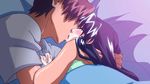  animated animated_gif bed blush couple erogos eyes_closed gif kiss love_fetish maki_daikichi sai_tamako sakakibara_ayumu saliva shirt_grab 