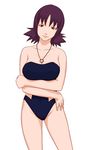  artist_request breasts female kamisuki pokemon simple_background solo swimsuit uchikido_(pokemon) white_background 