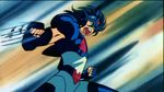  80s araki_shingo armor attack fight fighting oldschool punch punching sagitta_maya saint_seiya 