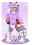  anthro blep claws claws_out clothing diaper domestic_cat ear_piercing ear_ring felid feline felis female fynnley_(character) gesture hi_res hoodie industrial_piercing infantilism mammal mixed_breed piercing plantpanda plushie ring_piercing savannah_cat solo tongue tongue_out topwear v_sign 