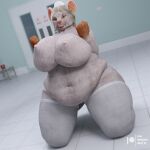  age_difference anthro belly big_belly big_breasts blonde_hair breast_squish breasts chubby_anthro chubby_female clothing daz3d female hair hi_res legwear legwear_only looking_at_viewer lowhangingfruit3d mammal marianne_(lhf3d) mature_anthro mature_female mostly_nude murid murine navel nipples nude nurse obese obese_anthro obese_female old older_female overweight overweight_anthro overweight_female pinup pose rat rodent slightly_chubby solo squish stockings stockings_only thick_thighs wide_hips 