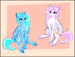  aneko_chan blue_body blue_eyes blue_feathers blue_fur blue_hair blue_tail chest_tuft cutie_mark equid equine eyelashes feathered_wings feathers female feral friendship_is_magic fur hair hasbro hooves horn inner_ear_fluff mammal my_little_pony pink_hair pink_tail princess_celestia_(mlp) princess_luna_(mlp) smile tuft white_body white_feathers white_fur winged_unicorn wings 