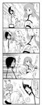  2boys bleach inoue_orihime long_image monochrome multiple_boys tall_image translation_request ulquiorra_cifer wonderweiss_margela 