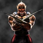  baraka claws glowing_eyes mortal_kombat red_eyes spikes teeth 