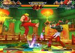  capcom capcom_vs_snk ken_masters king_of_fighters screencap screenshot snk street_fighter yagami_iori 