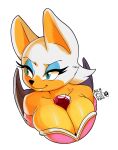  anthro archvile_(artist) big_breasts breasts chiropteran cleavage clothed clothing female hi_res mammal rouge_the_bat sega solo sonic_the_hedgehog_(series) 