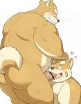  &lt;3 5:4 age_difference anthro anthro_on_anthro beartouma_0517 blush bodily_fluids bungo_(beartouma_0517) canid canine canis cum cum_in_mouth cum_inside domestic_dog drinking drinking_cum duo father father_and_child father_and_son fellatio genital_fluids genitals hi_res humanoid_genitalia incest_(lore) japanese_text kemono kneeling_oral_position male male/male mammal mature_male monta_(beartouma_0517) nipples nude oral orgasm overweight overweight_male parent parent_and_child penile penis sex shiba_inu son spitz text translated 