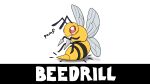  ambiguous_gender beedrill blush ergomancy feral generation_1_pokemon hi_res nintendo pokemon pokemon_(species) red_eyes simple_background sitting solo video_games white_background wings 