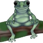  1:1 alpha_channel amphibian emoji feral frog solo zhekathewolf ztw2022 