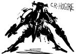  armored_core armored_core_4 fanart from_software mecha monochrome 