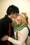  cosplay highschool_of_the_dead kiss komuro_takashi miyamoto_rei photo real 