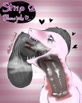  &lt;3 animal_genitalia animal_humanoid animal_penis anthro balls basil_(drydood) black_body black_skin blush breath colored colored_sketch deep_throat digital_media_(artwork) drydude duo english_text equine_penis fangs fangs_on_penis fellatio genitals girly hi_res horny humanoid male male/male male_penetrating neck_bulge nude oral oral_penetration penetration penile penis pink_body reptile reptile_humanoid running_makeup running_mascara scalie scalie_humanoid serpentine sex simple_background sketch smile snake snake_humanoid steam strip_game text unhinged_jaw vein veiny_penis xray_view 
