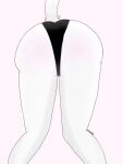  absurd_res albino andromorph anthro butt cat_tail clothing domestic_cat felid feline felis female fur gecko086 hi_res intersex mammal panties solo surprise underwear white_body white_cat 