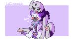  absol beam_(lexiabee) blush canid canine cuddling digital_media_(artwork) duo female feral fur generation_3_pokemon green_eyes havyn_(havoc_oreo) hi_res horn hybrid lechecker male male/female mammal nintendo pokemon pokemon_(species) simple_background tongue video_games white_body white_fur 