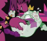  bodily_fluids claws clothed clothing deltarune dildo edeny eyewear feet fingering genital_fluids glasses hi_res imminent_sex lying nervous_sweat on_back partially_clothed penetration pussy_juice ralsei scarf sex_toy smile spread_toes strapon susie_(deltarune) sweat sweatdrop toes undertale_(series) vaginal vaginal_fingering vaginal_penetration video_games 