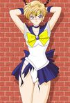  angry bdsm bishoujo_senshi_sailor_moon blush bondage bound chains choker crying mr._r_(2ch's_sailor_moon_thread) panties sailor_uranus tears ten'ou_haruka tenou_haruka thigh_gap torn_clothes underwear white_panties 