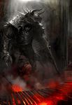  armor charr charr_knight guild_wars guild_wars_2 helmet 