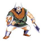  90s adk axe barbarian erik erik_(world_heroes) fat fat_man game neo_geo official_art oldschool shield snk viking weapon world_heroes 
