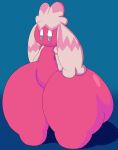  absurd_res big_butt butt cyandrive98 featureless_crotch female generation_9_pokemon hi_res huge_butt huge_thighs humanoid hyper hyper_butt hyper_hips hyper_thighs nintendo nude pink_body pokemon pokemon_(species) smile solo thick_thighs tinkaton video_games 