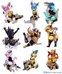  absurd_res anthro dominant dominant_female eevee eeveelution espeon female female/female fight flareon foot_fetish foot_play footjob generation_1_pokemon generation_2_pokemon generation_4_pokemon generation_6_pokemon glaceon group hi_res hot_dogging jolteon leafeon nintendo omegamax penetration pokemon pokemon_(species) sex sylveon umbreon vaginal vaginal_penetration vaporeon video_games 