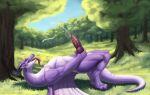  balls bodily_fluids cum cumshot dragon ejaculation feet feral forest genital_fluids genitals knot male masturbation paws penile penile_masturbation penis plant scalie solo thejoyfuldragon tree 