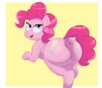  absurd_res anus big_anus big_butt blue_eyes butt cutie_mark earth_pony equid equine female feral friendship_is_magic fur genitals hair hasbro hi_res horse huge_anus huge_butt maldoando mammal my_little_pony nude open_mouth pink_body pink_hair pinkie_pie_(mlp) pony pussy simple_background solo 